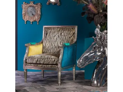 Poltrona di design Regency Zebra di Kare Design