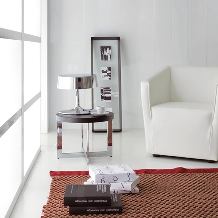 Poltroncina in pelle Sally di Delta Salotti