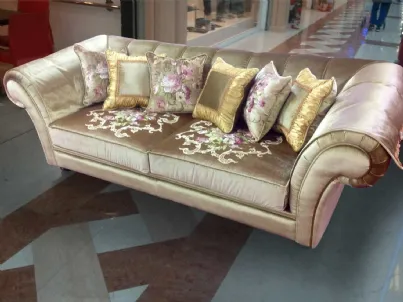 Divano classico in tessuto Elegance di Mobil Più