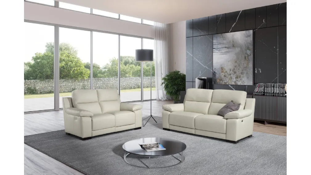 Divano relax lineare James di Tancredi salotti
