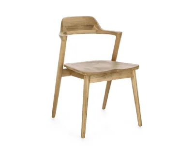 Sedia Amery in legno di Bizzotto