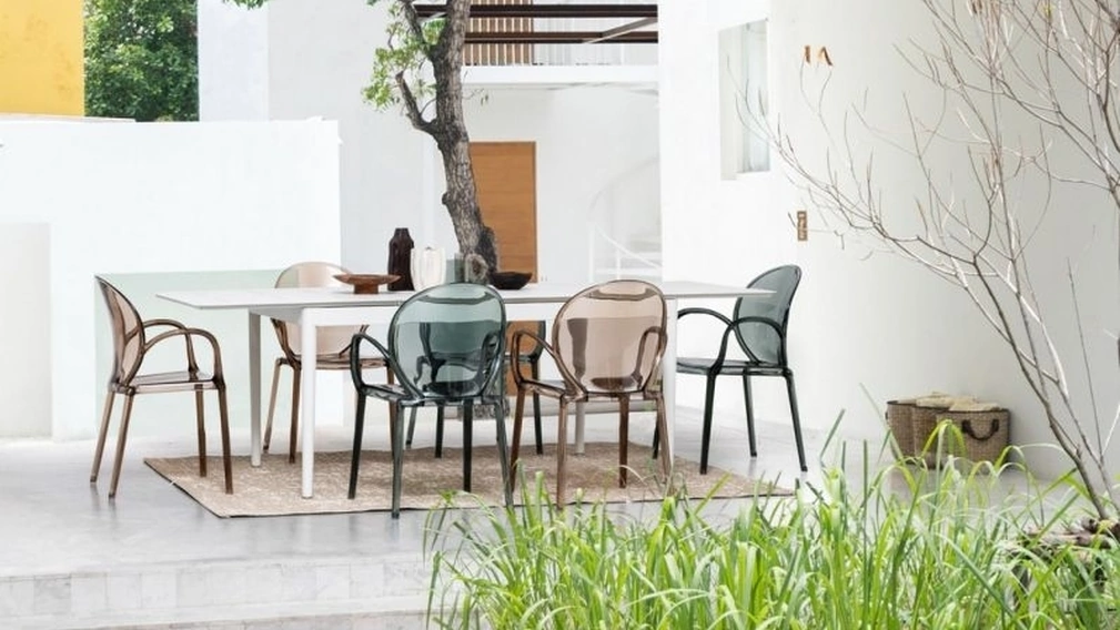 Sedia Camilla in policarbonato di Bizzotto