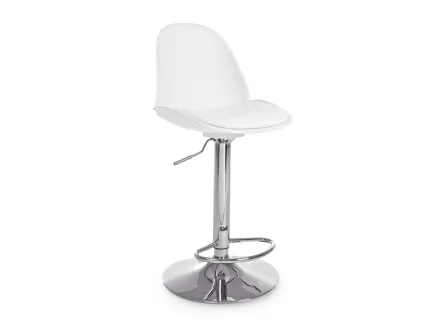 Sgabello Clapton Bianco di Bizzotto