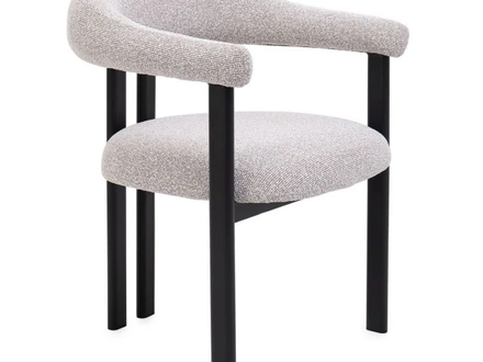 Sedia Giuditta in tessuto imbottito di Bizzotto