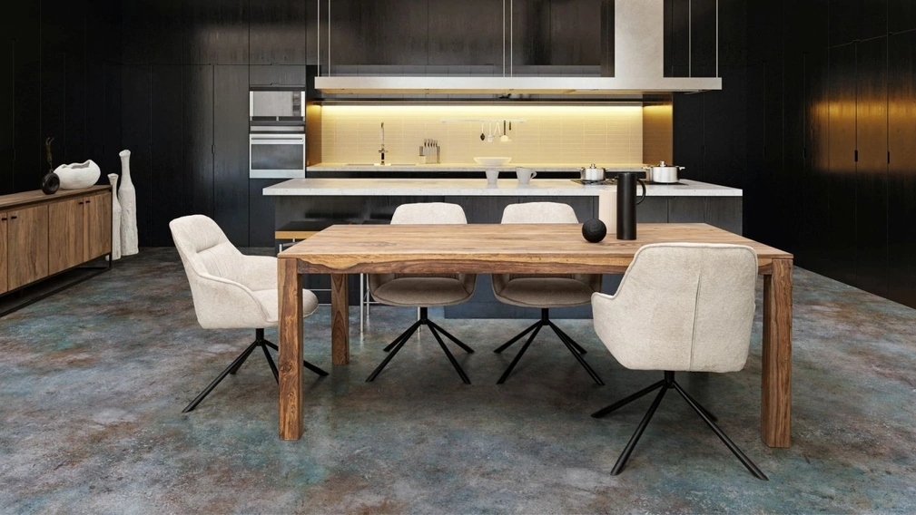 Sedia in tessuto Grant di Bizzotto