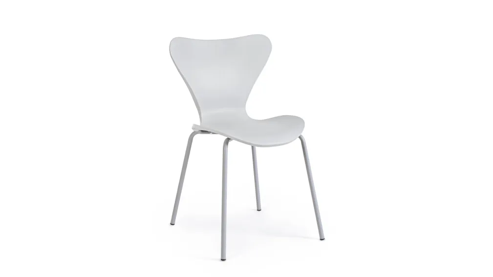 Sedia Tessa Grigio Chiaro di Bizzotto