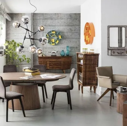 Tavolo Benvenuto Noce Allungabile di Kare Design