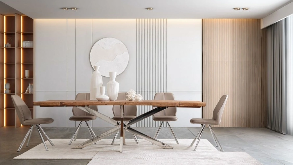 Tavolo allungabile in legno Arkansas di Bizzotto