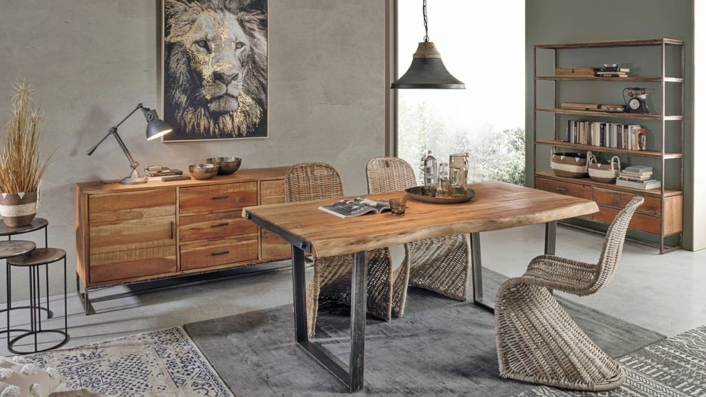 Tavolo in legno Elmer di Bizzotto