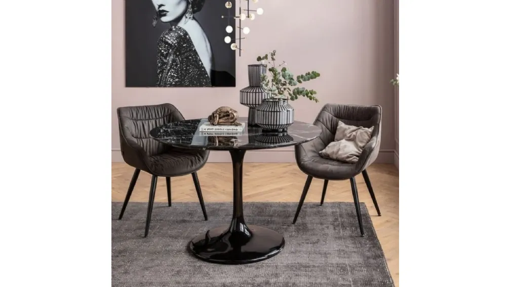 Tavolo Solo Marmo Nero di Kare Design