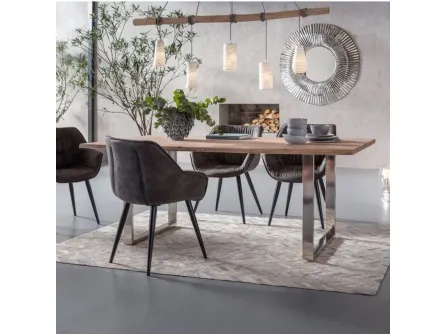 Tavolo Symphony Cromato di Kare Design