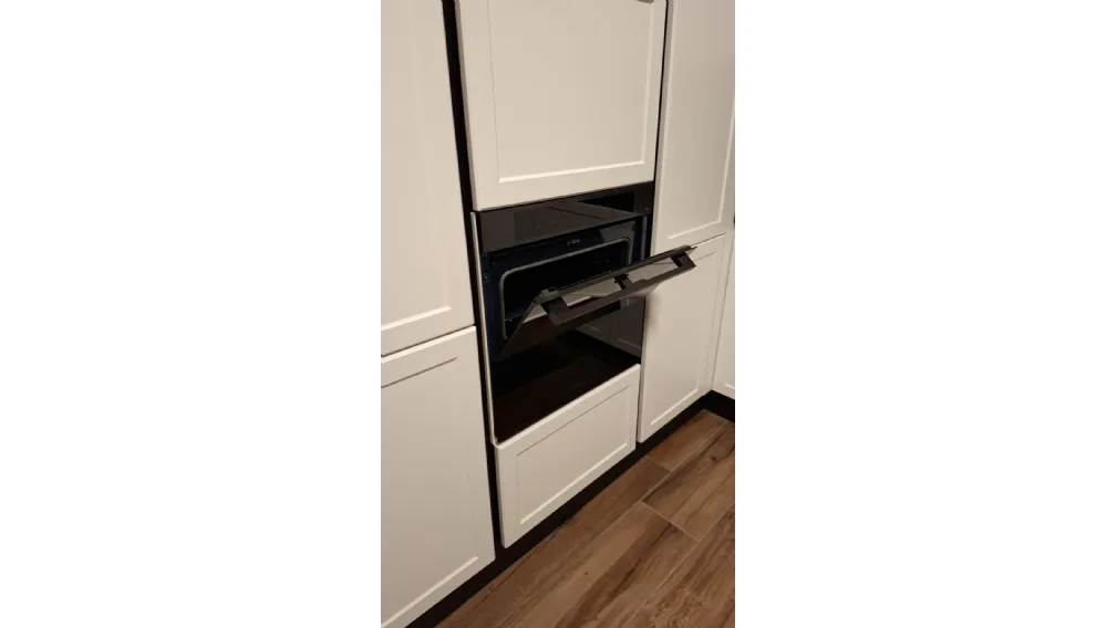 Caratteristiche della cucina doppio angolo con penisola a Roma