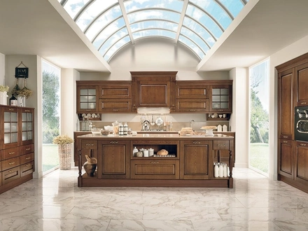 Cucina Classica con isola Armonia 03 di Colombini Casa Kitchen
