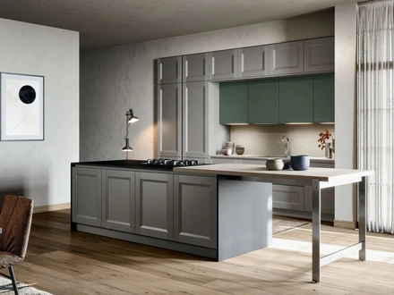 Cucina Classica con isola Asia 04 di Forma Cucine