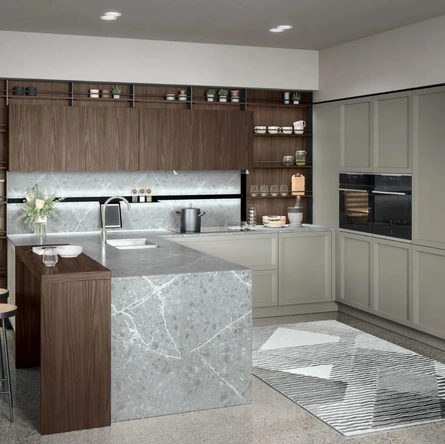 Cucina Classica con penisola Bellaria 03 di Forma Cucine