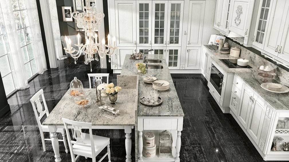 Cucina Classica con isola Opera 04 di Colombini Kitchen