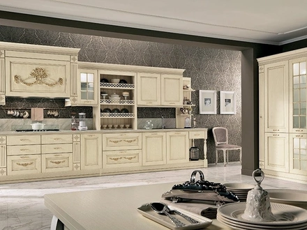 Cucina Classica ad angolo Opera 05 di Colombini Kitchen