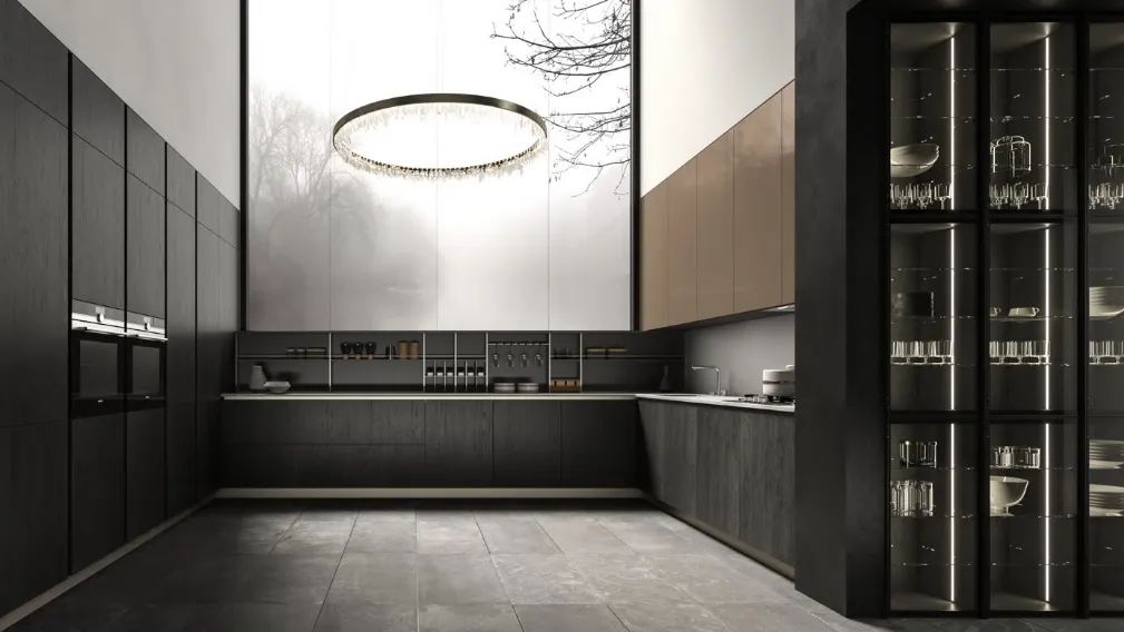Cucina Design a golfo Lab13 Kitchen 01 di Aran