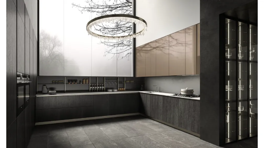 Cucina Design a golfo Lab13 Kitchen 01 di Aran