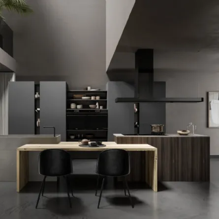 Cucina Design con isola Lab13 Kitchen 04 di Aran