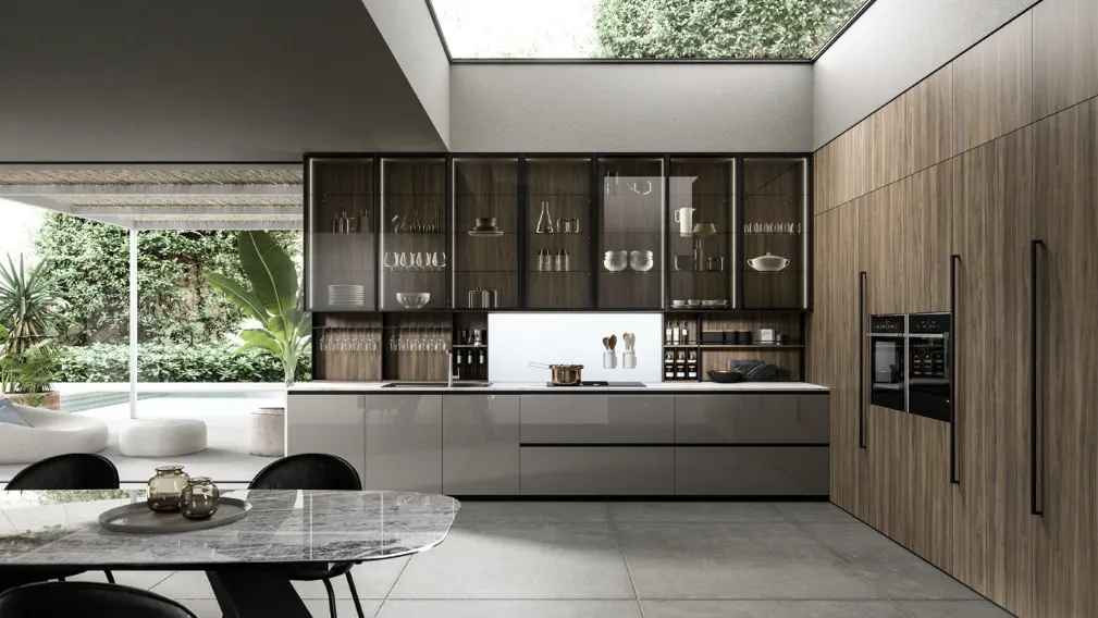 Cucina Design angolare Lab13 Kitchen 09 di Aran