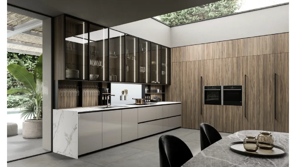 Cucina Design angolare Lab13 Kitchen 09 di Aran