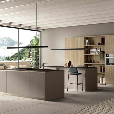 Cucina Moderna con doppia isola Angolo 37 06 di Colombini Kitchen