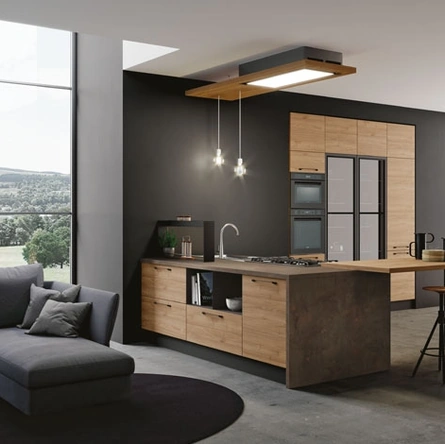 Cucina Moderna con penisola Capri di Imab