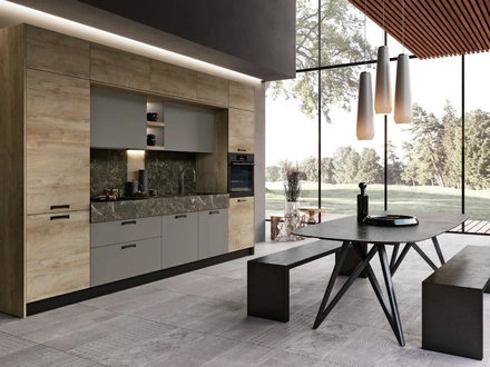 Cucina Moderna lineare Capri di Imab