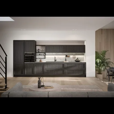 Cucina Moderna lineare Clio Composizione 04 di Prima Cucine