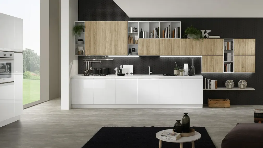 Cucina Moderne in linea Dafne di Evo Cucine