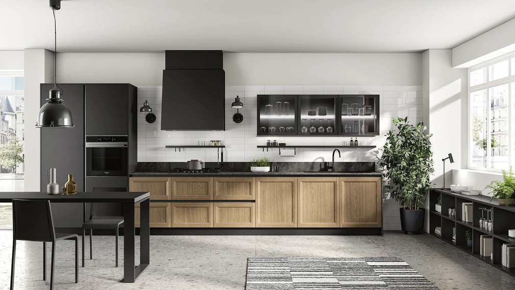 Cucina Moderna lineare Futura 13 di Colombini Casa Artec