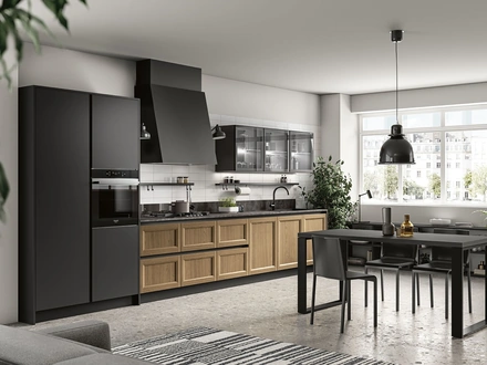 Cucina Moderna lineare Futura 13 di Colombini Kitchen