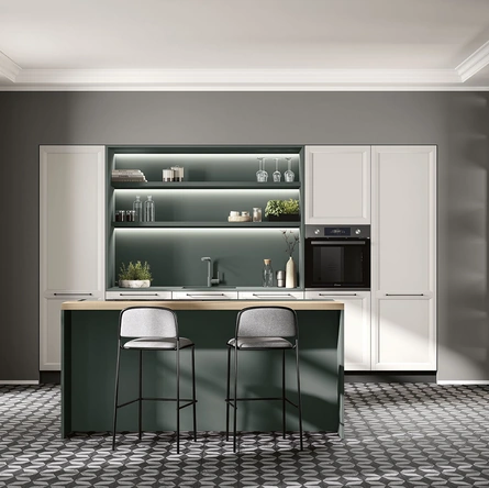 Cucina Moderna con isola Futura 16 di Colombini Casa Artec