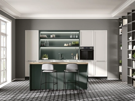 Cucina Moderna con isola Futura 16 di Colombini Kitchen