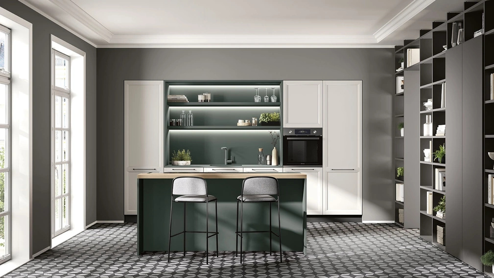Cucina Moderna con isola Futura 16 di Colombini Kitchen
