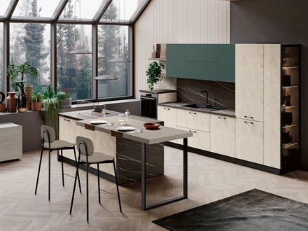 Cucina Moderna con isola Ischia di Imab