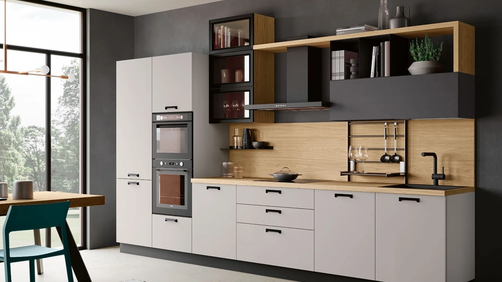 Cucina Moderna lineare Ischia di Imab