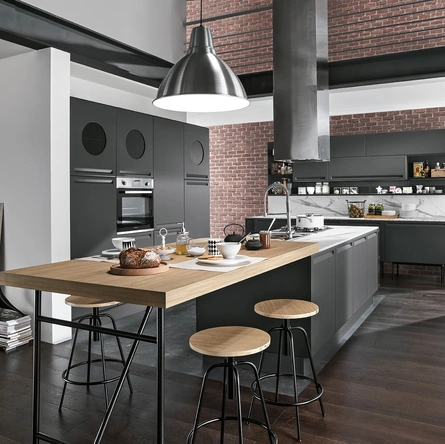 Cucina Moderna con isola Isla 01 di Colombini Kitchen