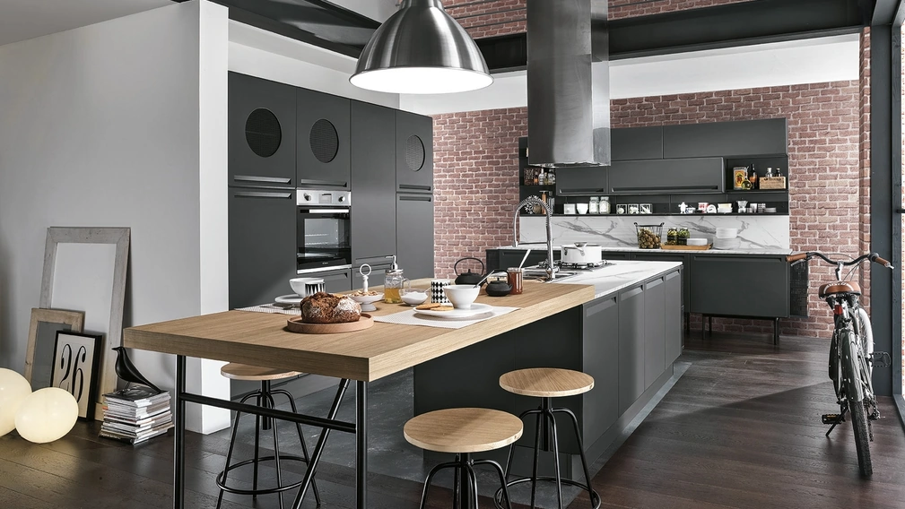 Cucina Moderna con isola Isla 01 di Colombini Kitchen