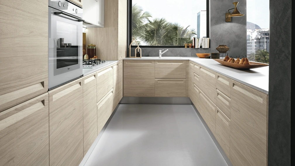 Cucina Moderna ad angolo Isla 03 di Colombini Casa Artec