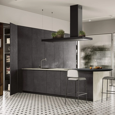 Cucina Moderna con penisola Linea 03 di Colombini Kitchen