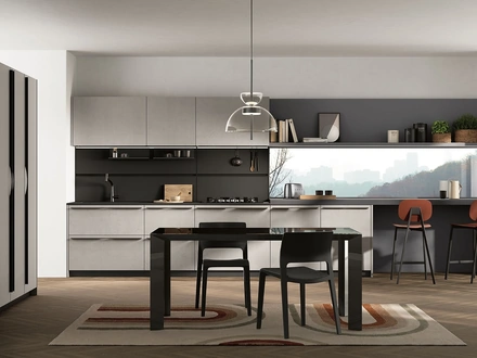 Cucina Moderna ad angolo Lungomare Plus 10 di Colombini Kitchen