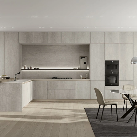 Cucina Moderna con penisola Luxea 01 di Colombini Kitchen