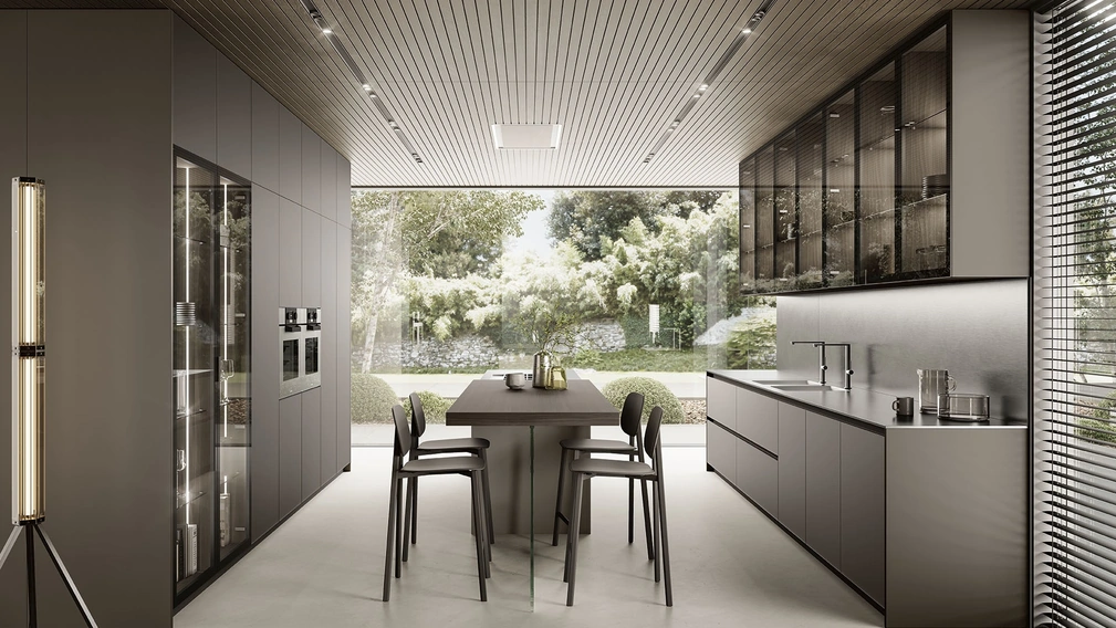 Cucina Moderna con isola Luxea 02 di Colombini Casa Artec