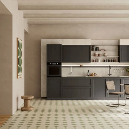 Cucina Moderna lineare Madeira di Imab