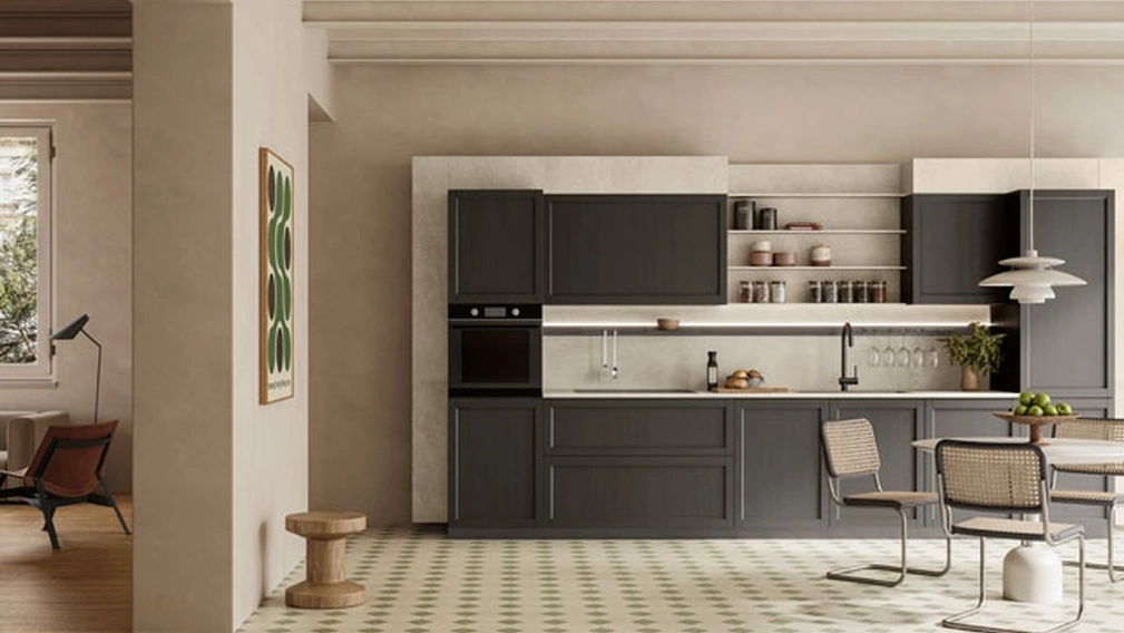 Cucina Moderna lineare Madeira di Imab