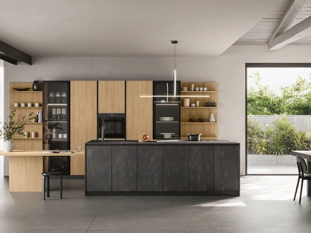 Cucina Moderna con isola Ortigia di Imab