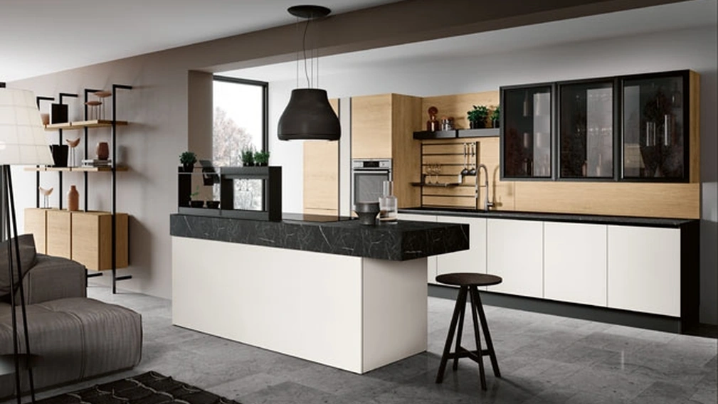 Cucina Moderna con isola Panarea di Imab