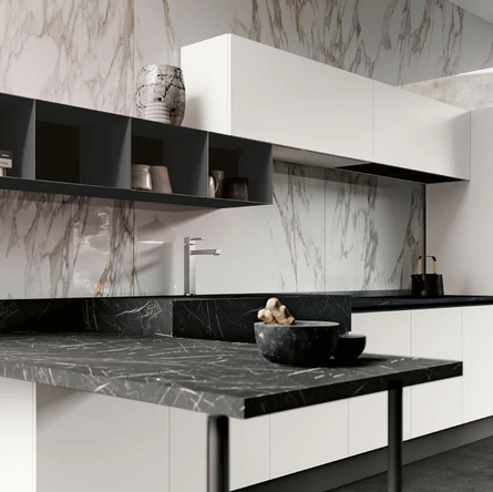 Cucina Moderna con penisola Panarea di Imab